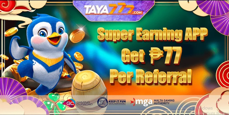 Super Earning APP, members will get 77 PHP per referral