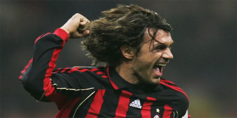 Defender Paolo Maldini
